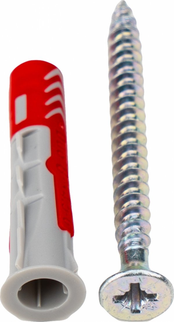 Kołki Fischer DuoPower kołek+wkręt 6X30 S lion 60szt