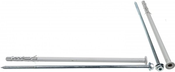 Kołki ramowe rozporowe 10x300 KLUCZ+TX torx 25szt