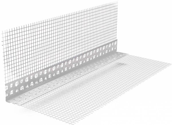 Kątownik narożnik PCV elewacyjny z siatką 20x250cm