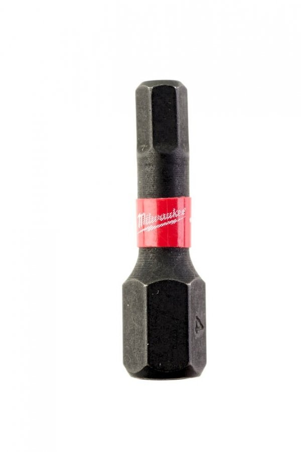 2x Milwaukee Bit Shockwave Hex4 25mm IMPACT DUTY