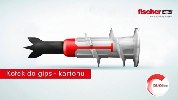 Fischer DuoBlade kołki płyt G-K samowiercący 40szt