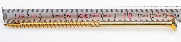 Wkręty ciesielskie TX 6x140 do drewna osb 100szt
