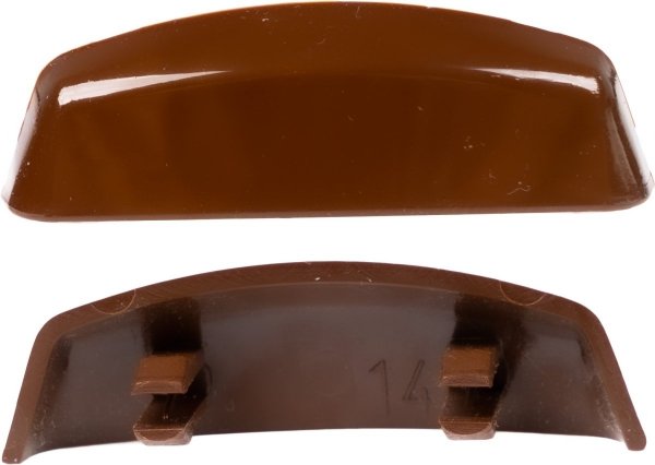 Osłonka RADIUS2 odwodnienie okien brąz orzech 1szt