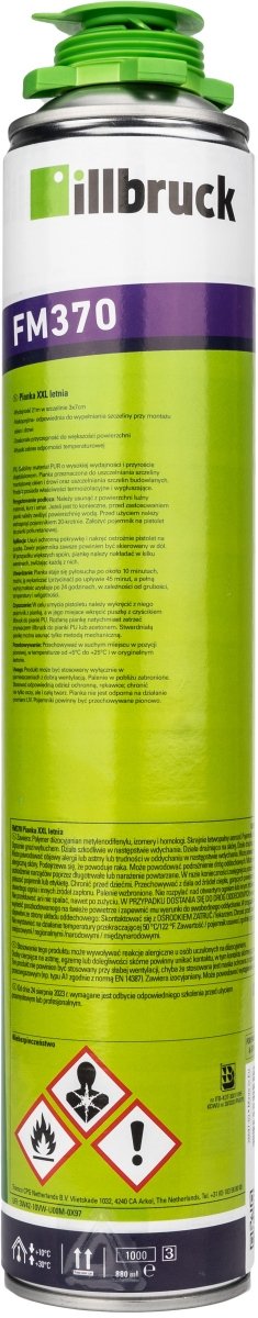 Piana Illbruck FM370 880ml montażowa XXL 65L MAXI