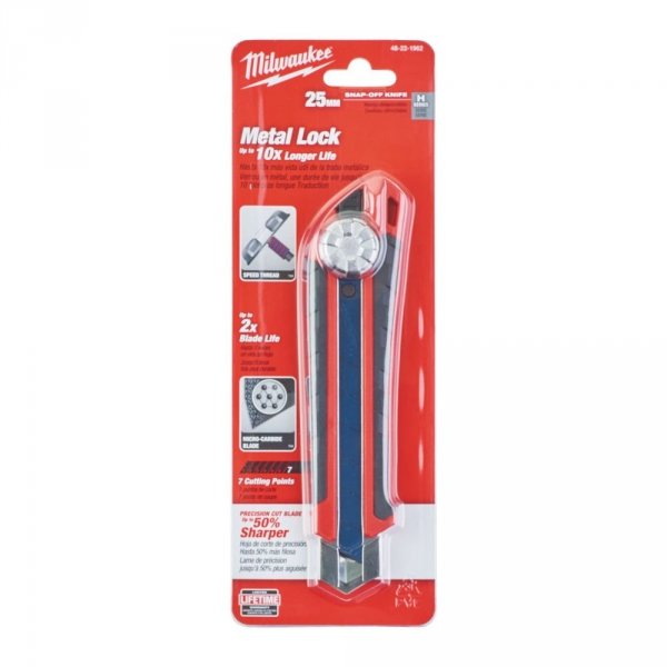 Nożyk z łamanym ostrzem 25 mm