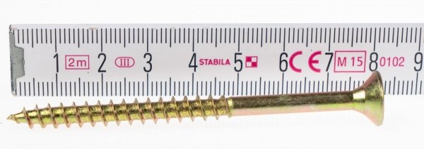 Wkręty ciesielskie drewna stożek US 6x80 100szt