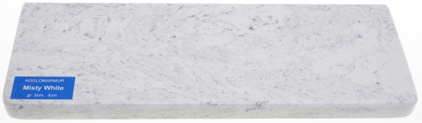 Misty White parapet konglomerat 3cm m2