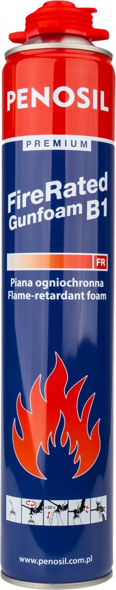 Piana ogniowa montażowa Penosil FIRE B1 750ml