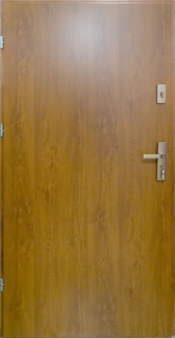 Drzwi PTZ55 90E Lewe Złoty dąb Gładkie 1001x2075