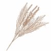 Gałązka Brokatowa Palma Różowe Złoto 75cm KR1616 [6szt]