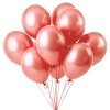 Balony Metaliczne Różowe Złoto 36cm 50szt [5 opakowań]