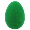 Jajko Flokowane Zielone 10cm  [Komplet 20szt]