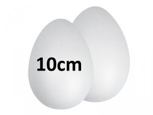Jajko Styropianowe 10cm [Komplet - 100sztuk]