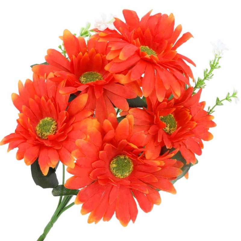 Gerbera Bukiet Kwiatów Pomarańcz [ 200szt ]