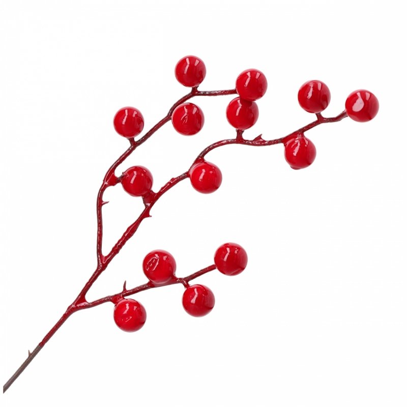 Gałązka Głóg Czerwony 31cm KR1547 [250szt]