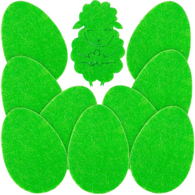 Wycinanka Mini Zielona 10szt [Komplet 40 paczek]