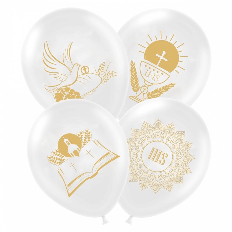 Balony Komunia MIX 10 sztuk [20op]