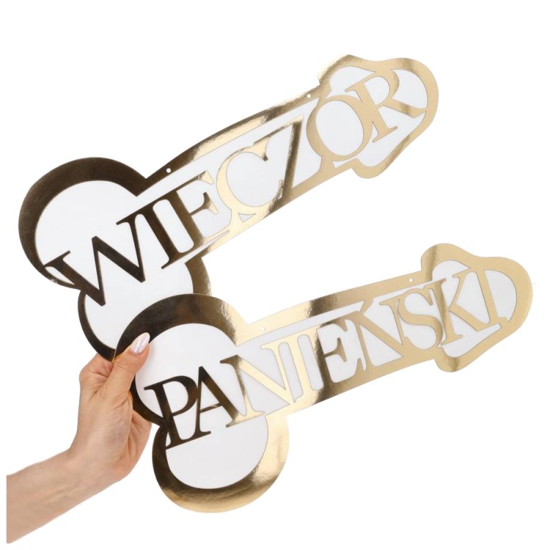 Baner Penis Wieczór Panieński Złoto [5opak]