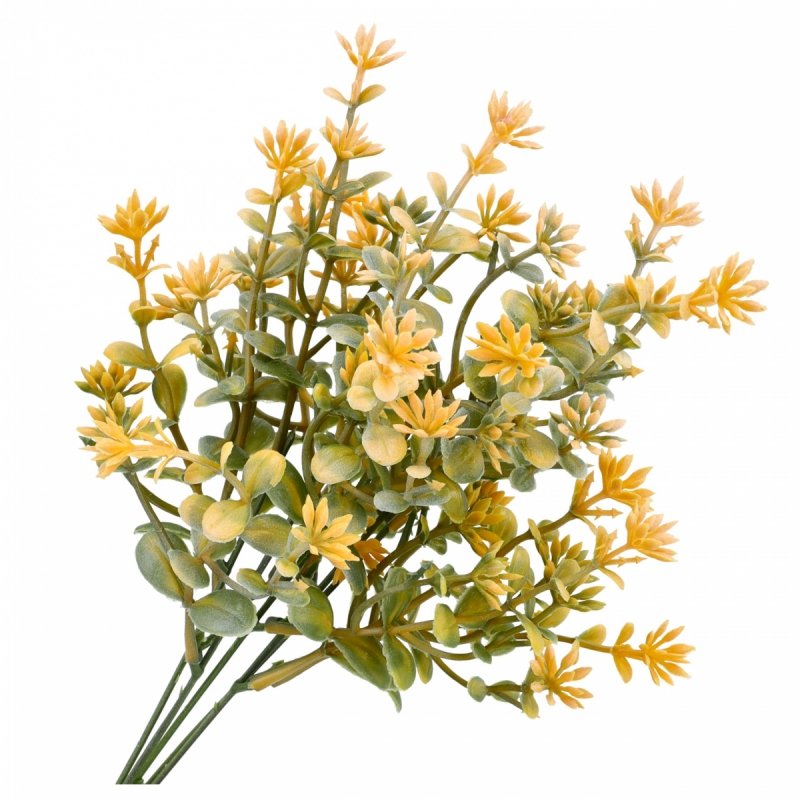 Gałązka Dekoracyjna Żółty 35cm KR2058 [50szt]