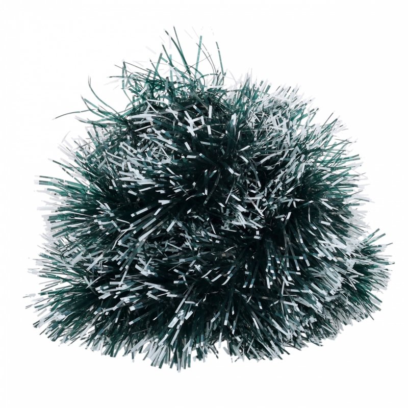 Łańcuch 11cm/2m Zielony-Biały KR1409B [60szt]