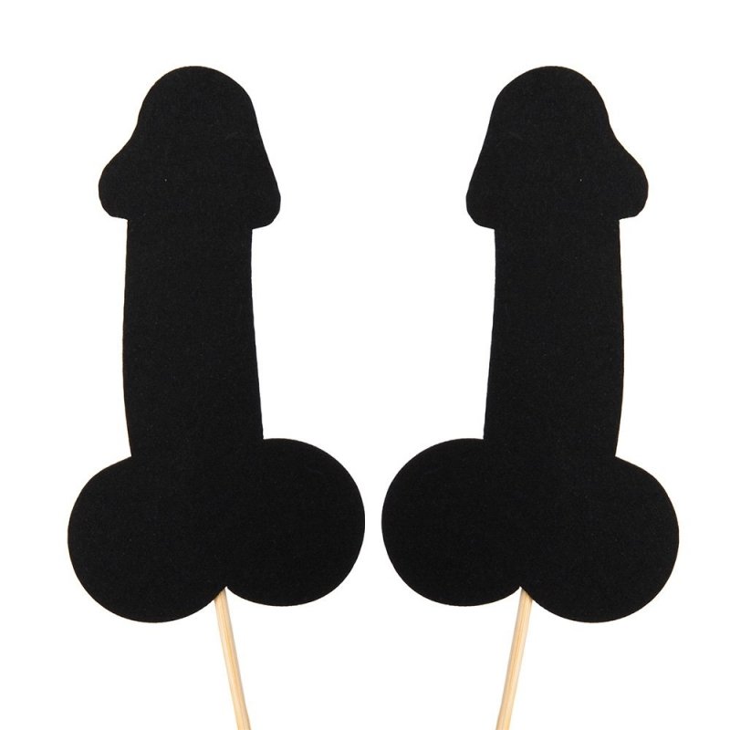 Topper 2szt. Penis Czarny [ 200szt ]