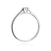 Pierścionek złoty 585 z brylantem 0,15ct zaręczynowy W-369