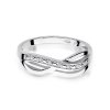 Pierścionek złoty 585 z brylantami 0,06ct zaręczynowy W-90