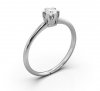 Pierścionek złoty 585 brylant 0,17ct zaręczynowy BR-129