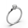 Pierścionek złoty 585 brylant 0,17ct zaręczynowy BR-018B2