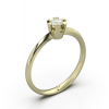 Pierścionek złoty 585 brylant 0,17ct zaręczynowy BR-004B2