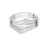 Pierścionek złoty 585 z brylantami 0,03ct W-114