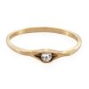 ARTES-Pierścionek z brylantem 0,06ct AB-50