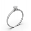 Pierścionek złoty 585 brylant 0,082ct zaręczynowy BR-086