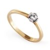 ARTES-Pierścionek z brylantem 0,12ct AB-19