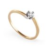 ARTES-Pierścionek z brylantem 0,08ct AB-54
