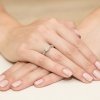 Pierścionek złoty 585 z brylantami 0,25ct W-302
