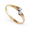 ARTES-Pierścionek z brylantami 0,07ct AB-24 