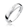Pierścionek złoty 585 z brylantami 0,02ct W-118