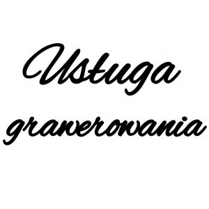 Usługa grawerowania grawer biżuterii