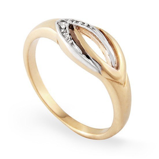 ARTES-Pierścionek z brylantem 0,015ct AB-86 