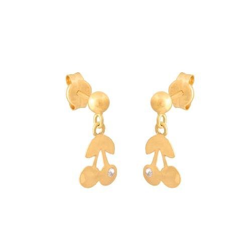 Złote kolczyki 585 - Hk004