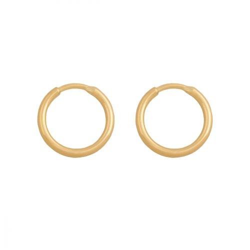 Kolczyki złote 585 koła - 20027