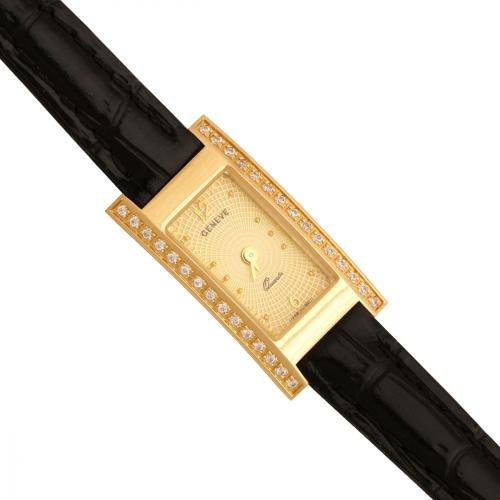 Zegarek złoty, damski, złoto 585 - Zv136-cz