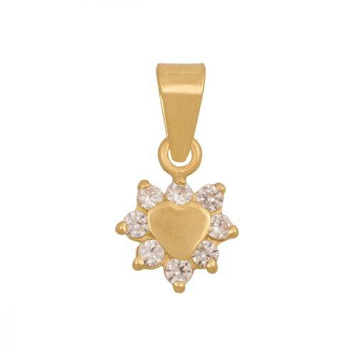 Zawieszka złota 585 serce, serduszko - 37057