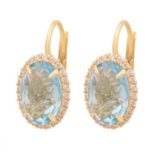 Kolczyki złote 585 wiszące - 42511