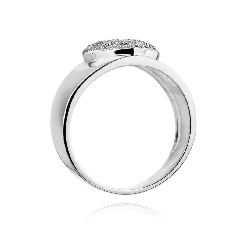 Pierścionek złoty 585 z brylantami 0,26ct W-352 zaręczynowy obrączka