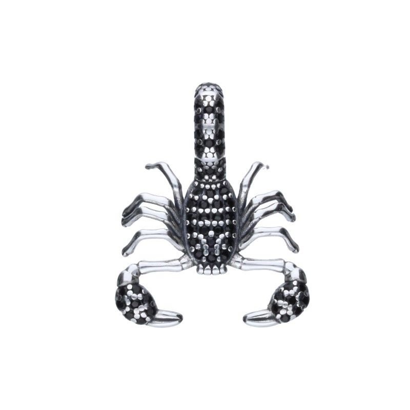 ZAWIESZKA WISIOREK SREBRNY 925 SKORPION ZNAK ZODIAKU