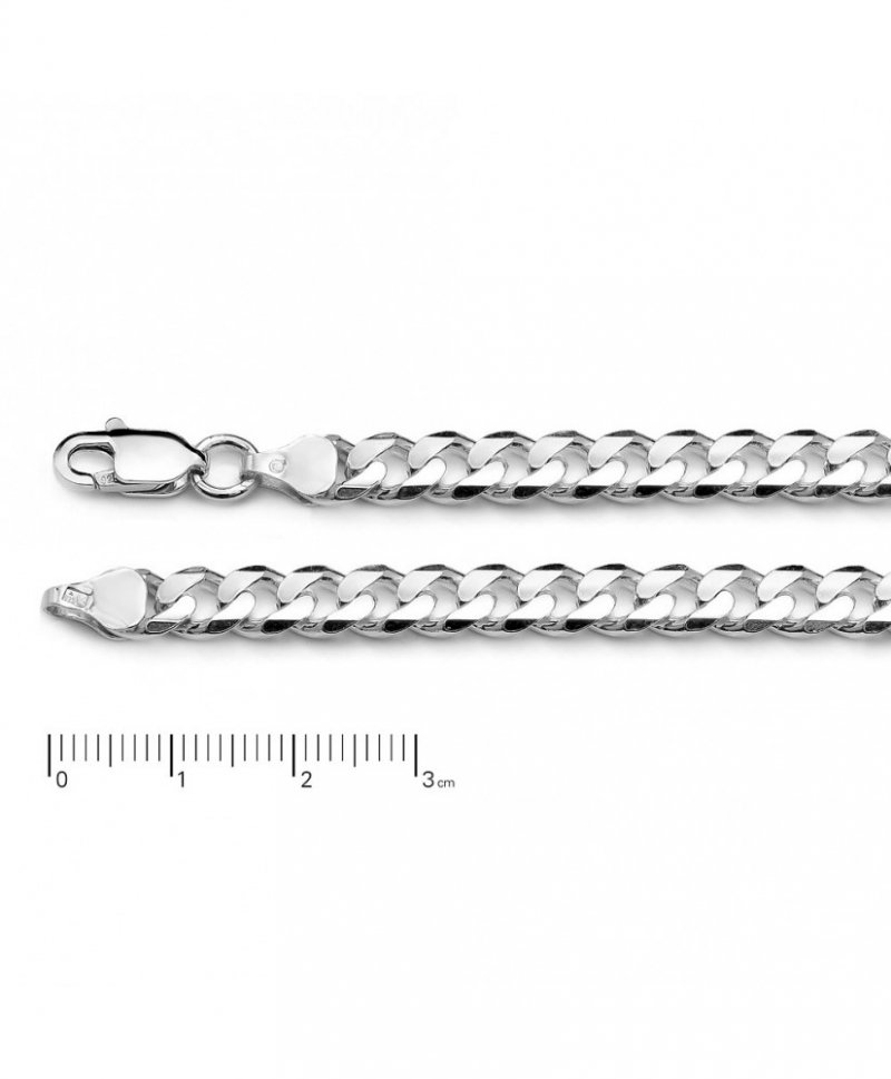 Bransoletka srebrna 925 łańcuszkowa17,4g pancerka 23cm