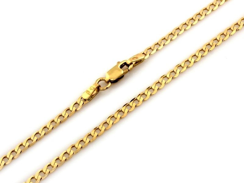 Łańcuszek złoty 585 pancerka 55cm 7,25g