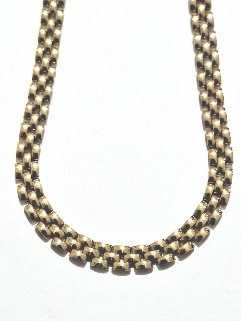 ZŁOTY NASZYJNIK 585 OZDOBNY 3,8mm SUPER 13.08g 